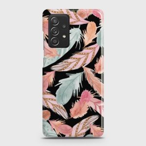 Colorful Feather Leaves