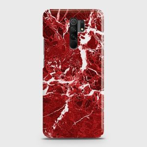 Deep Red Marble