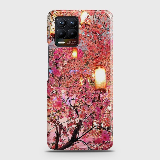 Pink blossoms Lanterns Pink blossoms Lanterns