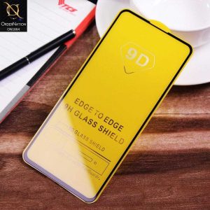 Vivo V21e Protector -Xtreme Quality 9D Tempered Glass With 9H Hardness
