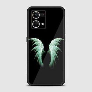 Angel Wings Series - Premium Printed Glass soft Bumper shock Proof Case For All Infinix Models