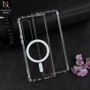 Samsung Galaxy Z Fold 4 5G Cover - MagSafe Slim Clear Case