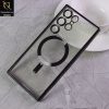 Samsung Galaxy S22 Ultra 5G Cover - J-Case Official Magsafe Electroplated Borders Camera Protection Soft Clear Case