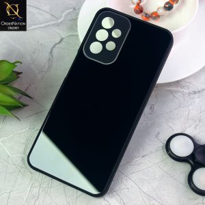 Samsung Galaxy A23 5G Cover - Black - New Glossy Shine Soft Borders Camera Protection Back Case