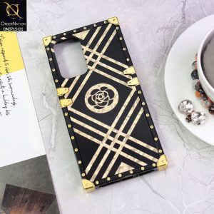 Samsung Galaxy A23 5G Cover - 3D Illusion Gold Soft Trunk Case