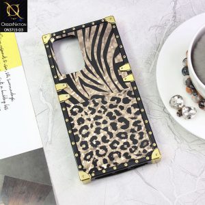 Samsung Galaxy A23 5G Cover - 3D Illusion Gold Soft Trunk Case